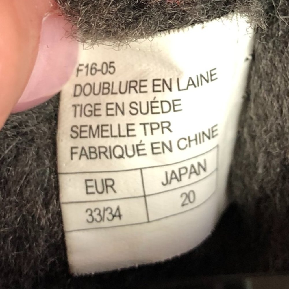 Emu Australia Kids Charcoal Gray Brumby Lo Waterproof - Picture 6 of 8